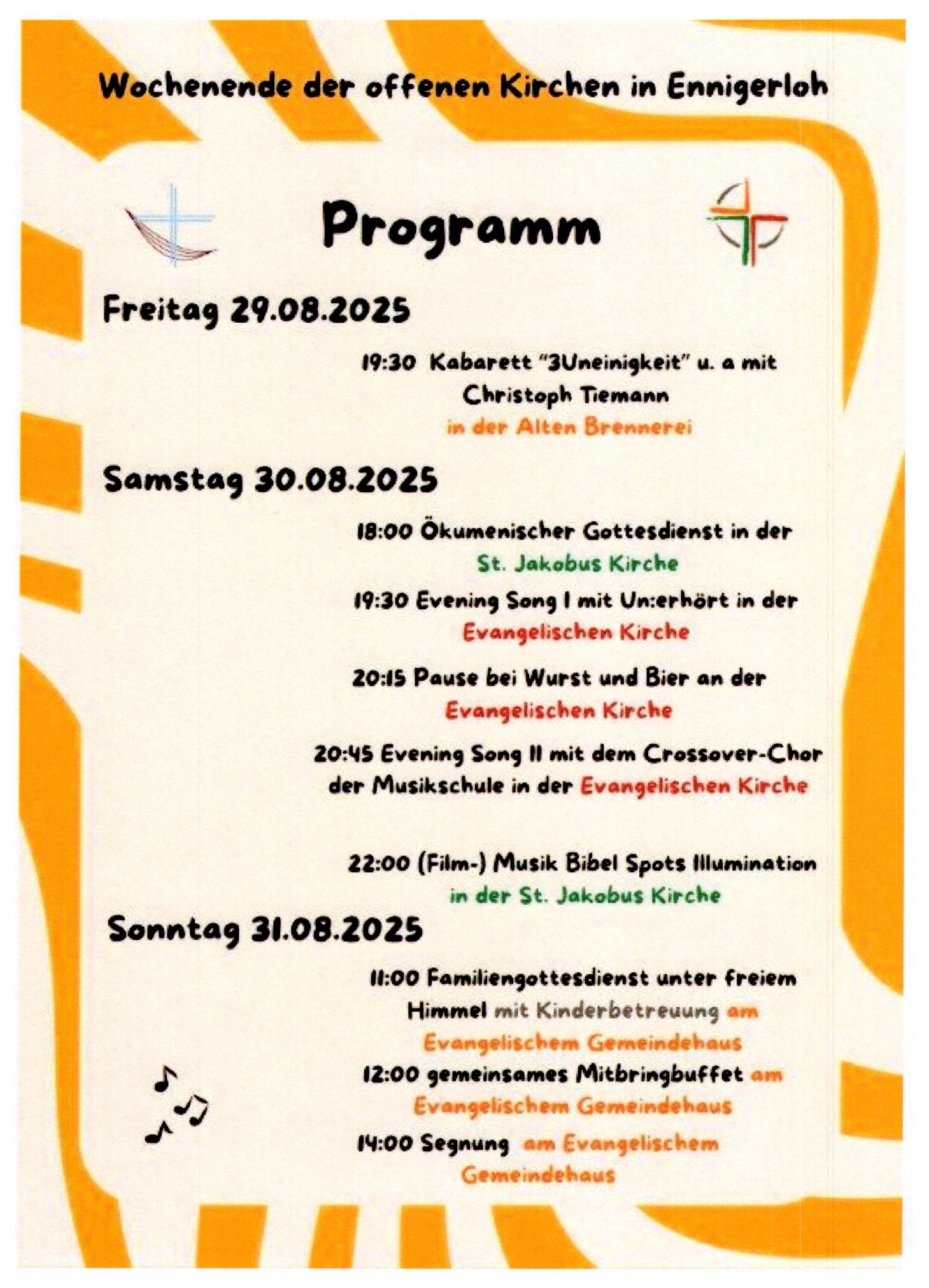 Wochenende der Kirchen 2